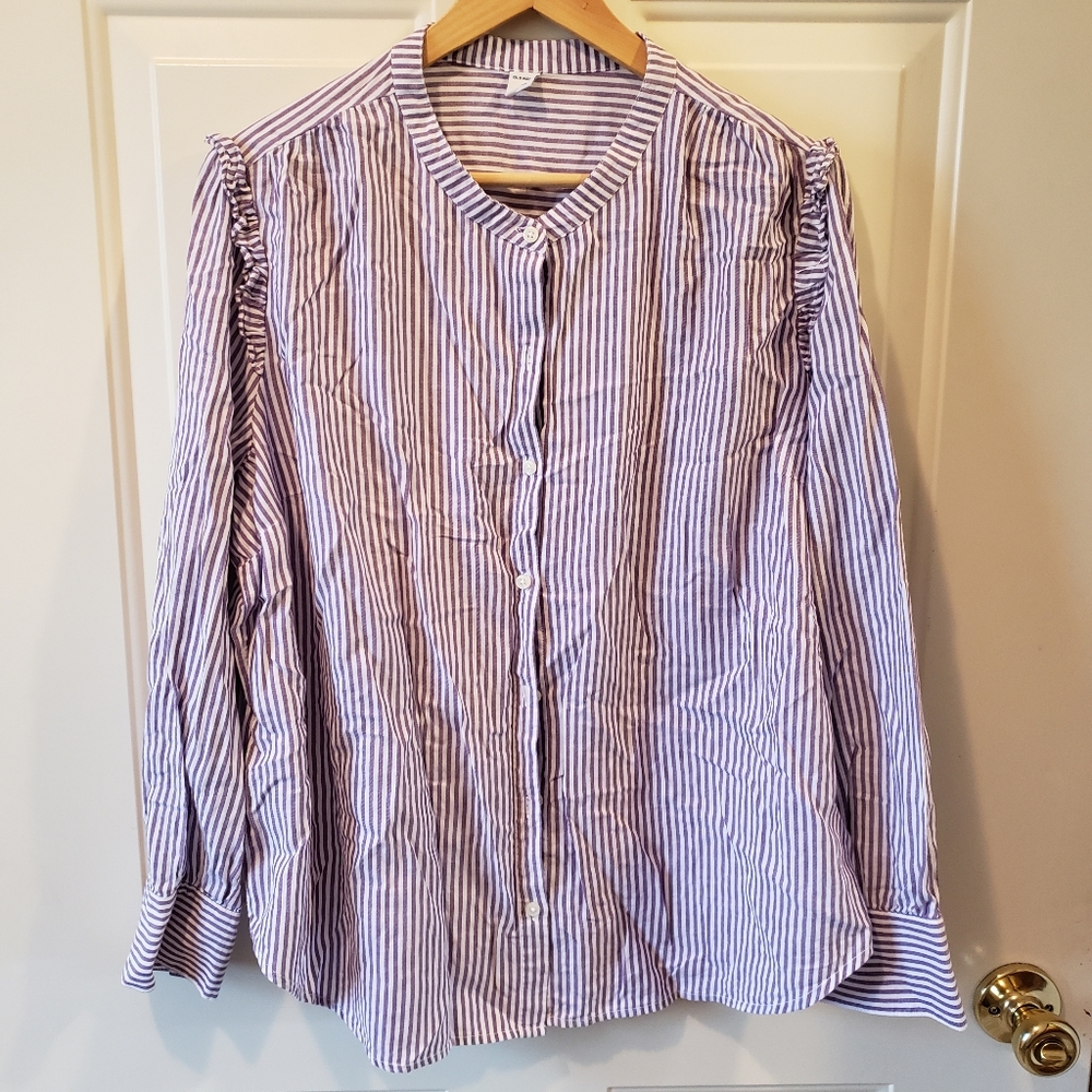 Striped Old Navy Blouse